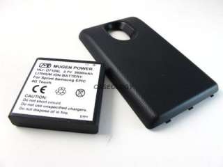 MUGEN POWER 3600mAh EXTENDED BATTERY SAMSUNG GALAXY S II EPIC TOUCH 4G 