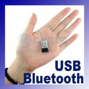 Smallest USB 2.0 Mini Bluetooth V2.0 EDR Dongle Adapter  