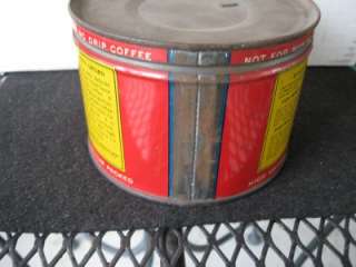 Vintage Beech Nut 1 LB Coffee Tin Key wind  
