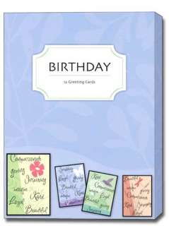 Celebrating You Boxed Birthday Cards 12 Greeting Cards  