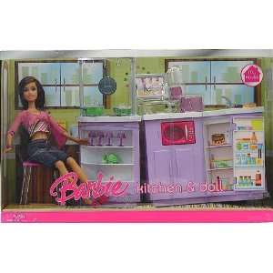  Barbie Kitchen and Doll Play House Toys & Games