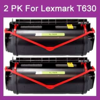 Black Toner Cartridges for Lexmark T630 T632 Series  
