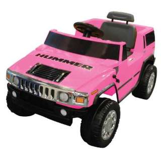    National Products 6V Pink Hummer H2 Battery Operated Ride on