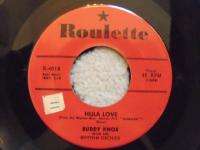 BUDDY KNOX Hula Love ROULETTE RED LABEL 45rpm SINGLE  