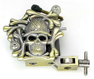 Skull n Bones Design A Industrial Wholesale Tattoo Machine Gun  