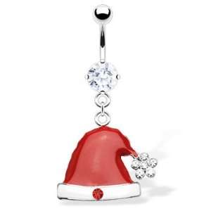 Christmas belly button ring Jewelry