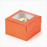 RTD Auctions   144 Orange Cupcake Boxes