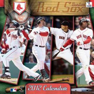 Boston Red Sox 2012 Wall Calendar 1436085446  