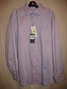 New Callaway Nano Tex Woven Dress Shirt Purple Mens L  