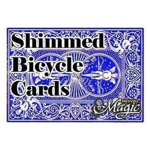  Shim Card, Bicycle   BLUE   Close Up / Magic Trick Toys 