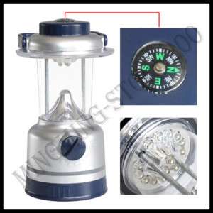 Camping Compass LED Lantern Light Bivouac Lamp 1042  