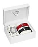  GUESS Watch Set, Womens Interchangeable Leather 