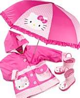 Western Chief Kids Rain Gear, Girls Hello Kitty Polka Dot Umbrella
