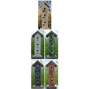  Sky Rise Decorative Birdhouses Natual unpainted 