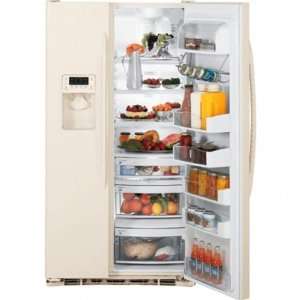 GE PSCF3RGXCC 23.3 Cu. Ft. Bisque Side by Side Refrigerator  