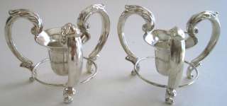 BEAUTIFUL Silver Candle Holders Vintage Style  