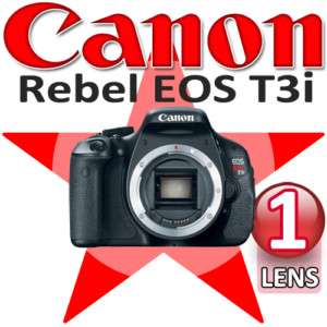 New Canon EOS Rebel T3i 600D Digital Camera & Lens Kit 13803134254 