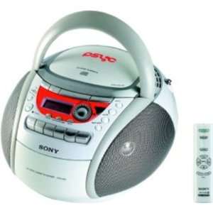   CFD E90 Portable PSYC Boombox CD Radio Cassette Recorder Electronics