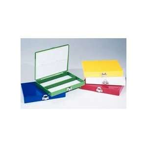 Fisherbrand Color Coded ABS Plastic Boxes for 25 or 100 Slides 