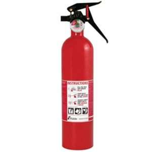 Fire Extinguisher w/ Metal Strap Bracket (2.5 lb ABC Service Lite MP)