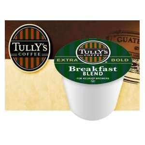Tullys Breakfast Blend Light Spirited Coffee * 1 Box of 24 K Cups 