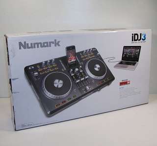   iDJ3 Complete Digital DJ iPod CD Controller Turntable System  