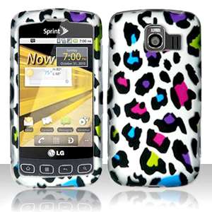 Hard SnapOn Phone Cover Case for LG OPTIMUS V VM670 U Leopard CO 