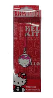 Authentic Hello Kitty mobile Cell Phone Charm Pink new  