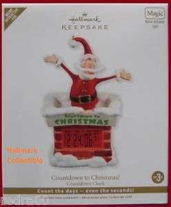 2011 Hallmark ORNAMENTS COUNTDOWN TO CHRISTMAS COUNTDOWN CLOCK  