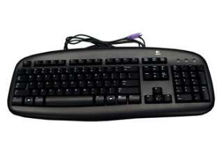 Logitech Black PS2 104 Key Keyboard   868026 0403 868026 0403  