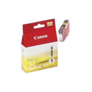  Canon CLI 8Y InkJet Cartridge, Works for PIXUS MP830 
