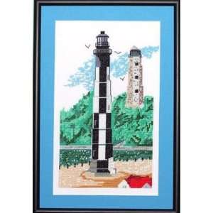  Cape Henry, Virginia (Lighthouse XLVII) Cross Stitch Pattern 