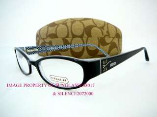 New COACH Eyeglasses Frames 530 ANNABEL BLACK 50 eye  