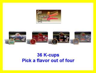 San Francisco Bay Coffee One Cup 36 K cups for Keurig Brewers * Pick 