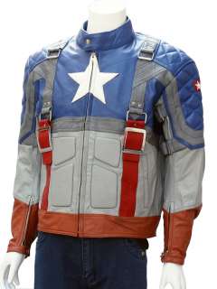 Capitán América La chaqueta de cuero del primer motorista de 