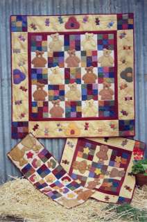 Kookaburra Cottage Honey Bears quilt pattern  