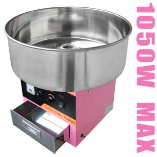 COTTON CANDY FLOSS MACHINE MAKER ELECTRIC COMMERCIAL GRADE 1030W LARGE 