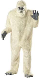 Abominable Snowman Yeti Suit Halloween Costume One Size  