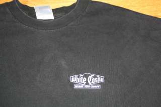 White Castle T Shirt 2XL Hamburgers Crave Crate  