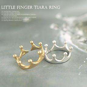 Elegant girls Fashion Silver Crown Ring (Silver only)  