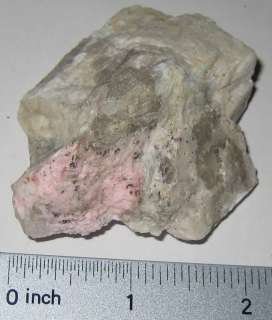 RARE MONTMORILLONITE CRYSTAL STONE MINERAL IN MATRIX MAINE, USA 