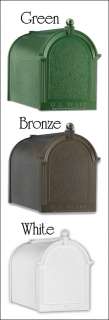 NEW WHITEHALL OVERSIZED CURBSIDE MAILBOX   4 COLORS  