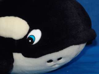   WILLY PLUSH CREATIONS BY DAKIN KILLER WHALE ORCA STUFFED ANIMAL  