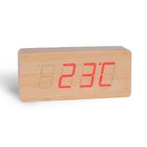  Red LED Digital Alarm Clock Red Light Desktop Calendar 