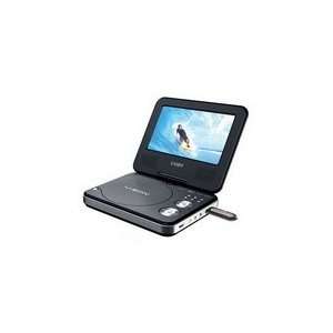  COBY TFDVD7377 7 PORTABLE DVD PLAYER WITH SWIVEL SCREEN 