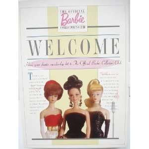 Barbie Collectors Club Welcome Kit   Charter Edition