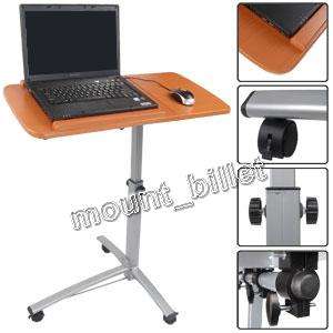 Laptop Computer mount Desk Tray Caddy Double Boards  