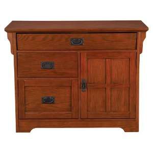    Wrightwood Collection Red Oak Finish Computer Desk