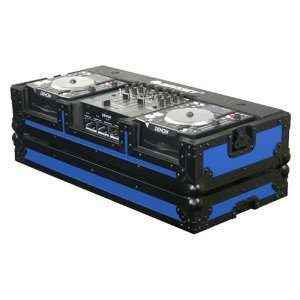   Denon Dj Console   Blue 10 Inch DJ Mixer Coffin Musical Instruments