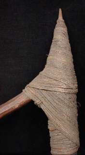 Old New Guinea Stone Head Adze Digging Planting Tool  